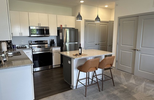 Tuttle West Apartment | NEW: The C-Suite - Lux Dublin King w/Home Office