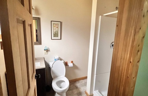 Cooke City-Silver Gate Apartment | Newly Remodeled Motel Room with 1 Queen Bed, Bathroom with shower. Mini Fridge, Coffee Maker. Situated close to the General Store in Silver Gate, MT