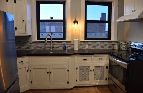Storm Lake Apartment | Newly Renovated family-sized apartment downtown, lots of light!