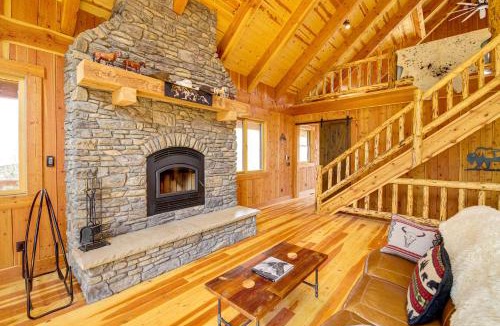 Arlee House | Nordic Style Lodge with Deck on 80 Acres in Arlee