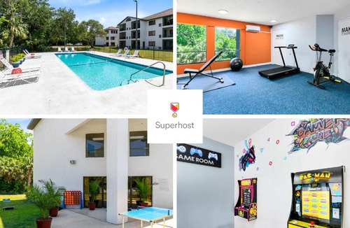 Titusville Apartment | Oasis 316 - Palm Paradise