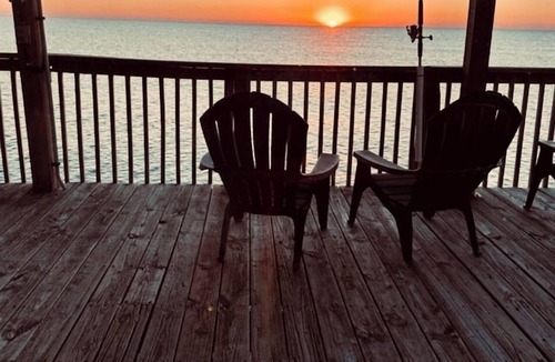 San Luis House | Ocean front 3-bed 2 bath house. Fish right from the deck! Pets! Sunrises!