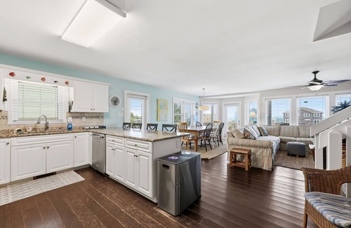 Emerald Isle House | Ocean View Second-Row Duplex | Spacious 5BR | Beach Access Across Street