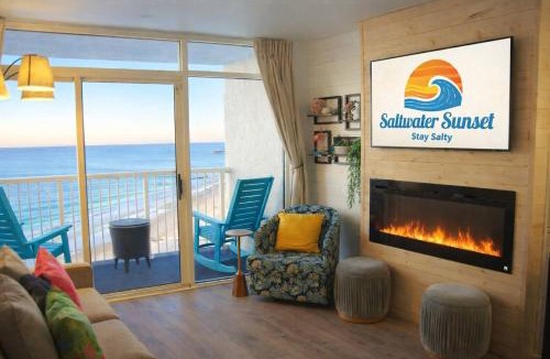 Arcadian Shores Apartment | Oceanfront 15th Floor View - King Bed - Resort Pools, Hot Tubs & Lazy Rivers - Myrtle Beach