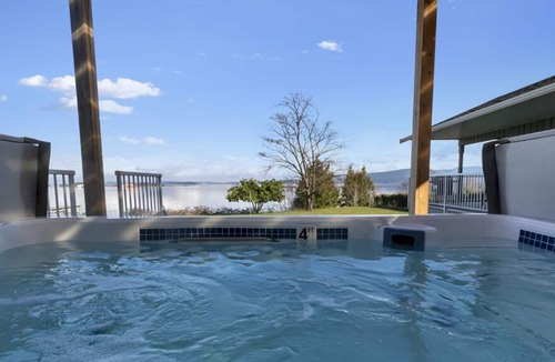 Crofton House | Oceanfront acreage with kitchen, bathroom, bedroom, laundry, Swim Spa & Jacuzzi