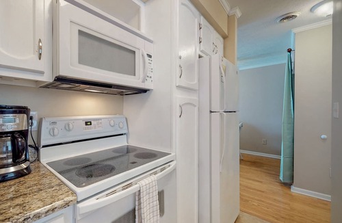 Surfside Beach Condo | Oceanfront ocean view condo with private W/D & central AC - walk to everything