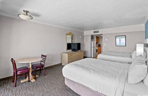 Myrtle Beach Apartment | Oceanfront Studio Escape Waves at Your Doorstep 1106