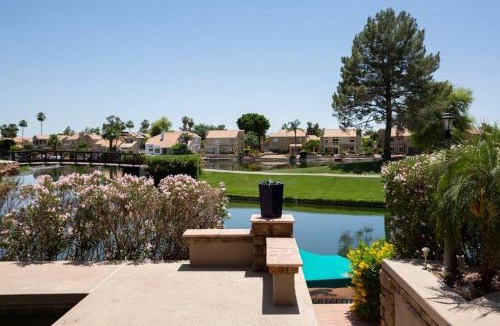 Ocotillo House | Ocotillo Lakes with pool heater, golf views, BBQ