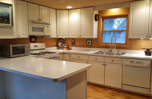 Indianapolis House | ON 62-acre Broad Ripple park and a mile from Broad Ripple village.