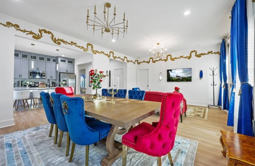 Atlanta House | Once Upon a Gem | Disney-Inspired 6BR | Hot Tub, Game Room, Sleeps 14