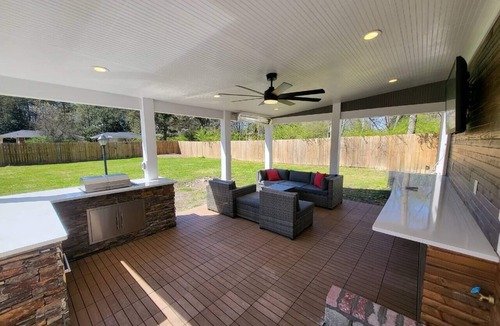 Atlanta House | Outdoor Kitchen+Free Arcade+5 Miles to Downtown