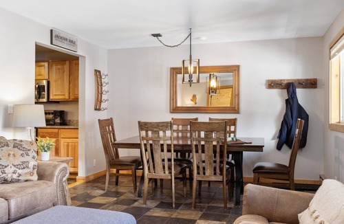 Teton Village Condo | Outpost: Tensleep B5 - Hot Tub Access and A/C!