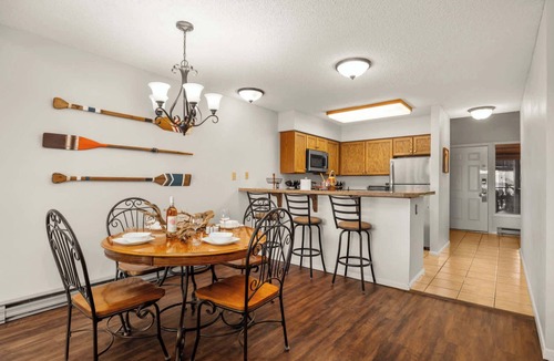 Bigfork Condo | Paddle & Pine - Lake Views & Private Dock Access