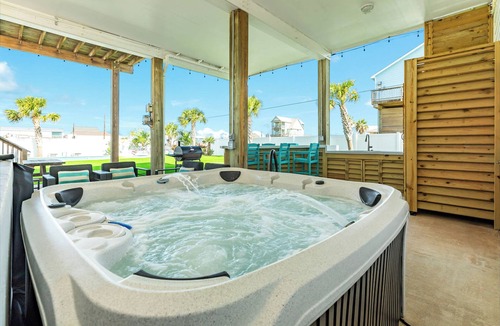 San Luis House | Palapa Pool House - Own Pool , Hot Tub, Fire Pits!