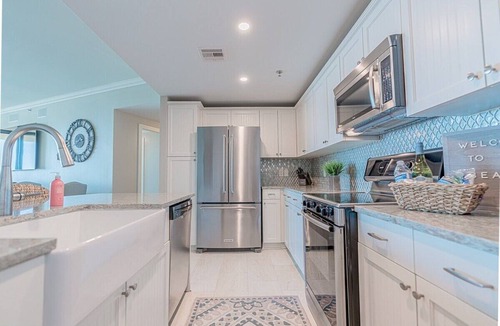 Galveston Condo | Palisade Palms Oceanfront Condo & 5-Star Amenities