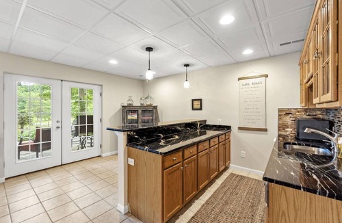 Mount Mourne House | Paradise Found - Luxury Lakefront Retreat w/Dock, Fire Pit & Game Room Sleeps 12