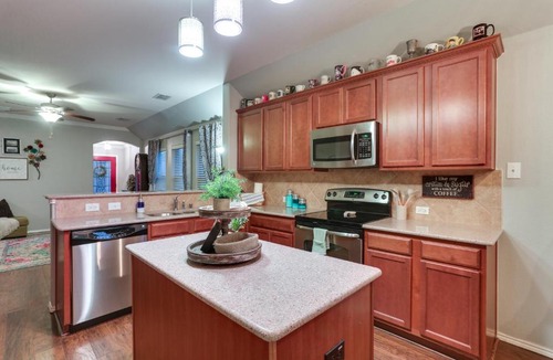 Denton County House | Patio, Pergola & Pool Access: Aubrey Retreat!