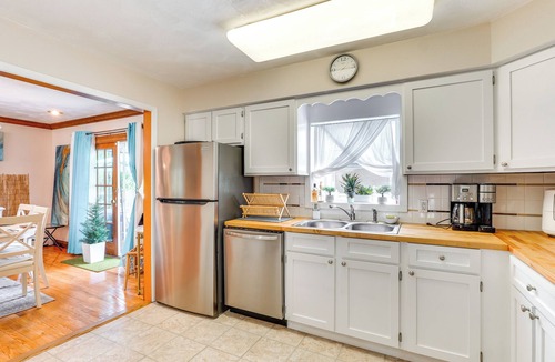 Parksville House | Peaceful 1-Acre Parksville Home: Large Deck & Yard