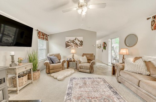 Cloudcroft House | Peaceful Cloudcroft Vacation Rental: Walk to Shops