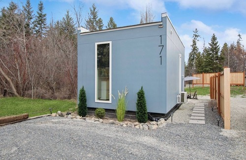 Lakeside Apartment | Peaceful Creekside Villa, Walk to Flathead Lake