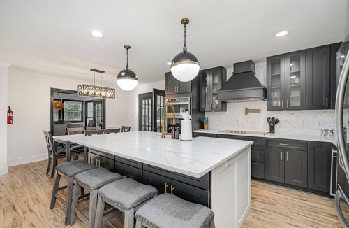 Mint Hill House | Peaceful Family Home: Game Room w/Bar, Fire pit, Grill, Playground, Bunkbed