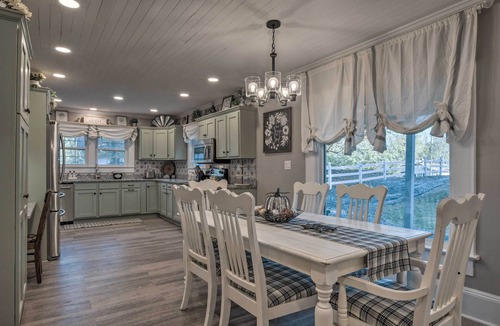 Cedar Falls House | Peaceful Renovated Home with Deck on Half Acre!