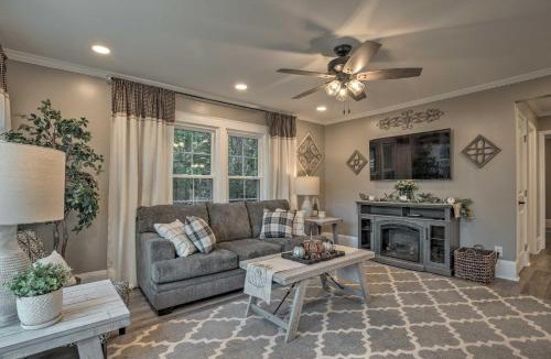 Cedar Falls House | Peaceful Renovated Home with Deck on Half Acre!
