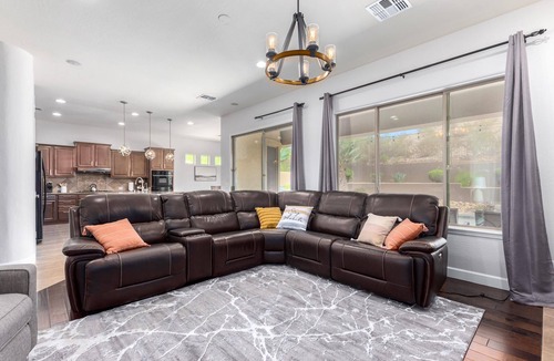 Estrella Mountain Ranch House | Peaceful Retreat w/2 PRIMARY SUITES! Sparkling Pool & Summer Fun Awaits!