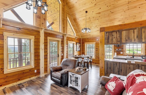 Sundance Cabin | Peaceful Wyoming Cabin w/Spacious Deck & Wet Bar!