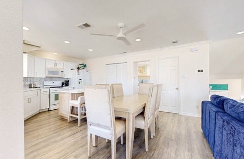 Sand Point House | Pet Friendly, Golf Cart Included, Walk to the Beach, Shared Heated Pool