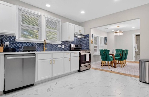 Bartlesville House | Pet-Friendly | Grill | Workspace | Country Vibes