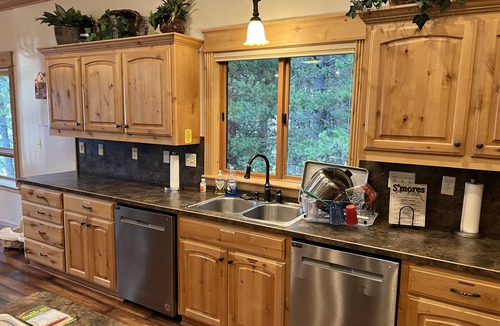 Island Park Cabin | Picturesque Lakefront Property for Your Next Mountain Escape