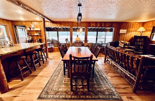 Hayden Lake Cabin | Pine View Cabin: Rustic Hayden Lake Cabin with Bunkhouse and Private Dock