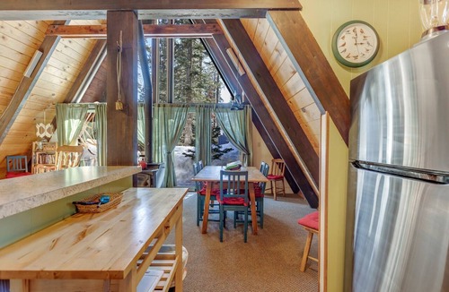 Bear Valley House | Popular A-Frame Cabin with Deck & Views VH 216 by Bear Valley Vacation Rentals