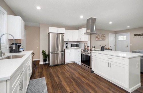 Post Falls House | Post Falls Retreat I Beautiful Family Home!