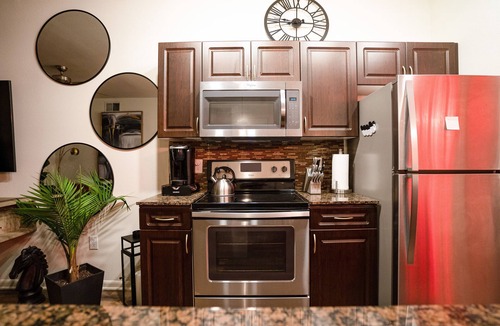 North Burnet Apartment | Prime Location: Stylish 1BR Apt in The Domain