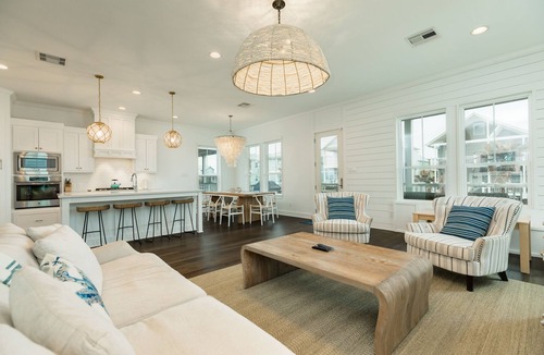 Beachside Village House | Private 5/4.5 Home Steps from Beach and minutes from Galveston attractions