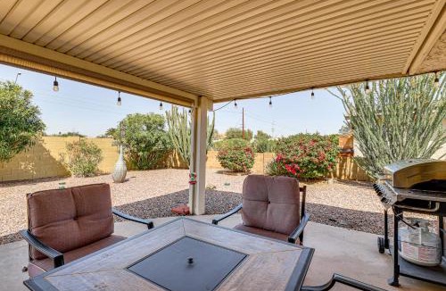 Fountain of the Sun House | Private Backyard Sunny Mesa Home with Pool Access