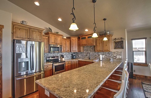 Fish Haven House | Private beach, pools/hot tub, winter sports, sleeps 20
