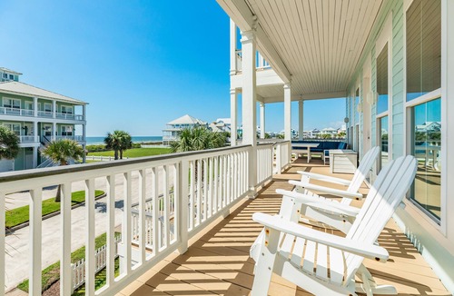 Beachside Village House | Private Beachside Home w/4 Suites, Gulf Views, 2 Covered Decks & 200' to Beach