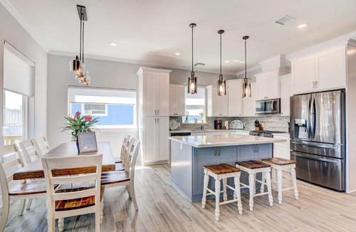 Terramar Beach House | Private Dock and Patio Waterfront Galveston Retreat