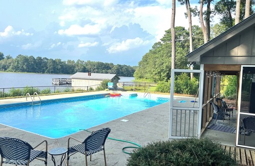 Benson House | Private Oasis w/Pool, Kayaks, Dock, and Stocked Bass Waiting to be Caught!