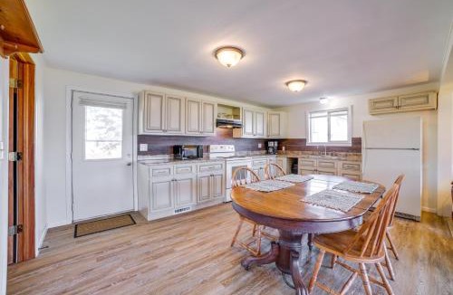 Tefft House | Private Patios and Sunset Views Francesville Home