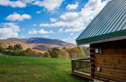 Davis Cabin | ✧Queen Cabin - wait until you see the BATHROOM!