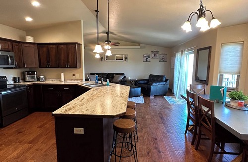 Spearfish House | Rally rental in Spearfish, near interstate, 20 miles to Sturgis