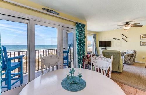 Ocean Cay Condo | Remodeled 2 Bedroom/2 Bath, 2nd floor Oceanfront condo sleeps 6. Balcony & Pool.