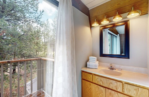 Overlook Park House | Remodeled home with a private hot tub, SHARC passes, & furnished deck