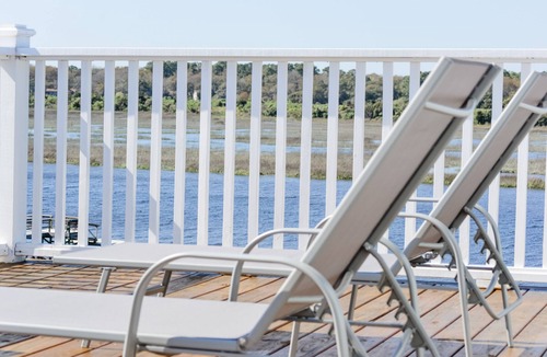 Ocean Isle Beach House | Renovated Island Cottage on OIB with views of Jinx Creek, 4 min walk to beach
