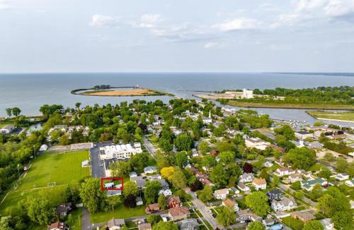 Huron House | Renovated Retreat Home in Huron walking distance to beach