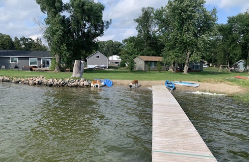Ottertail House | ROUND LAKE LAKE HOUSE Beautiful lake home on the water with sandy beach